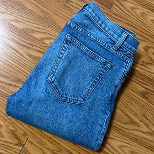 Reformation Liza High Rise Straight Jeans